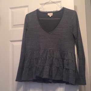 Anthropologie peplum shirt